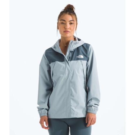 Campera Impermeable Antora mujer Frost Grey/granite Grey