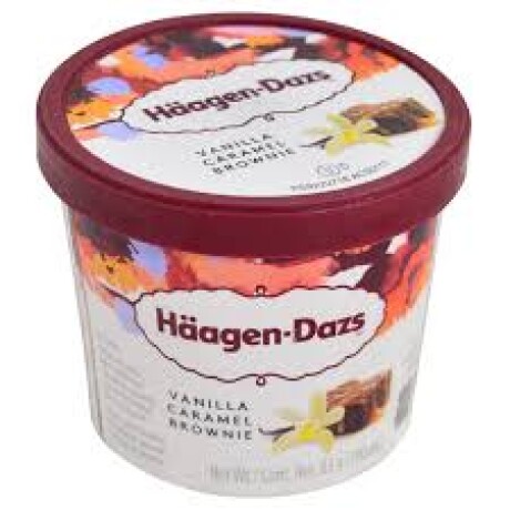 HAAGEN DAZS 100ML VAINILLA CARAMELO BROWNIE HAAGEN DAZS 100ML VAINILLA CARAMELO BROWNIE