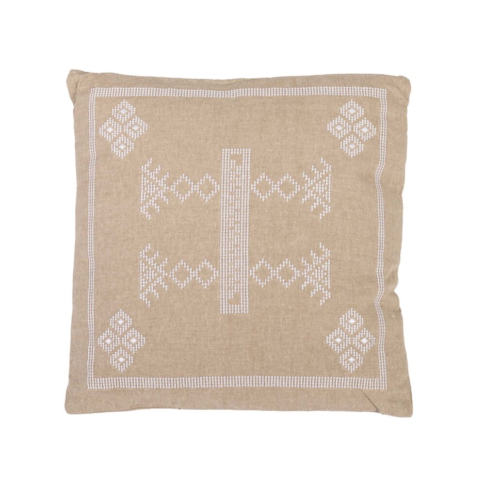 ALMOHADÓN ALGODON NATURAL-BEIGE MAGNOLIA BEIGE