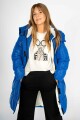 Campera Puffer Azul