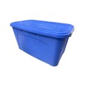 CAJA ORGANIZADORA APILABLE 30 LITROS AZUL