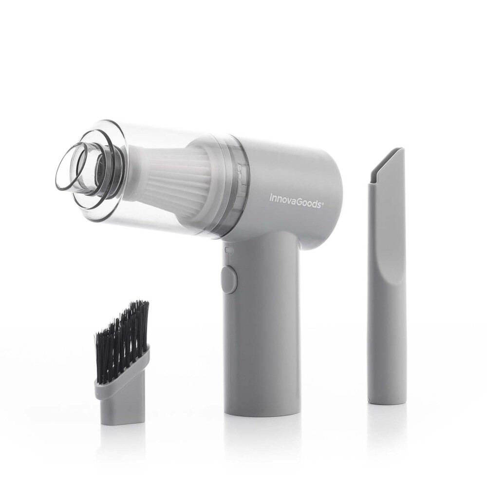 ASPIRADOR INALÁMBRICO RECARGABLE ABS GRIS INNOVAGOODS