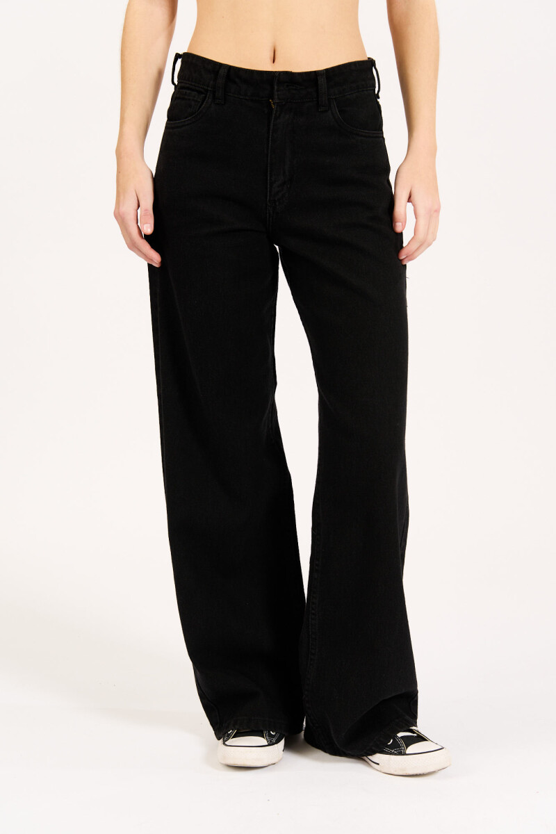 JEAN FREE WIDE BLACK J-negro