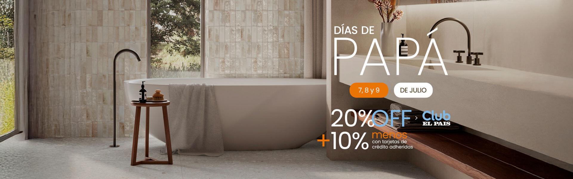 Club el país 20%off +10% tarjetas adheridas