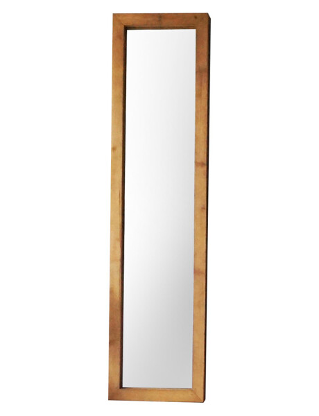 Espejo de pie Selecta con marco en madera natural 30x120cm Espejo de pie Selecta con marco en madera natural 30x120cm