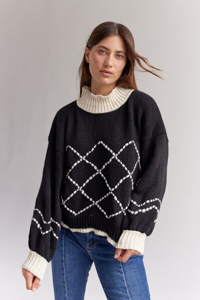 Sweater Inca Negro