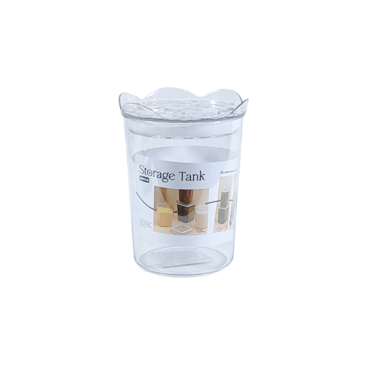 Frasco contenedor hermético 750ml - Frasco Contenedor Hermético 750ml 