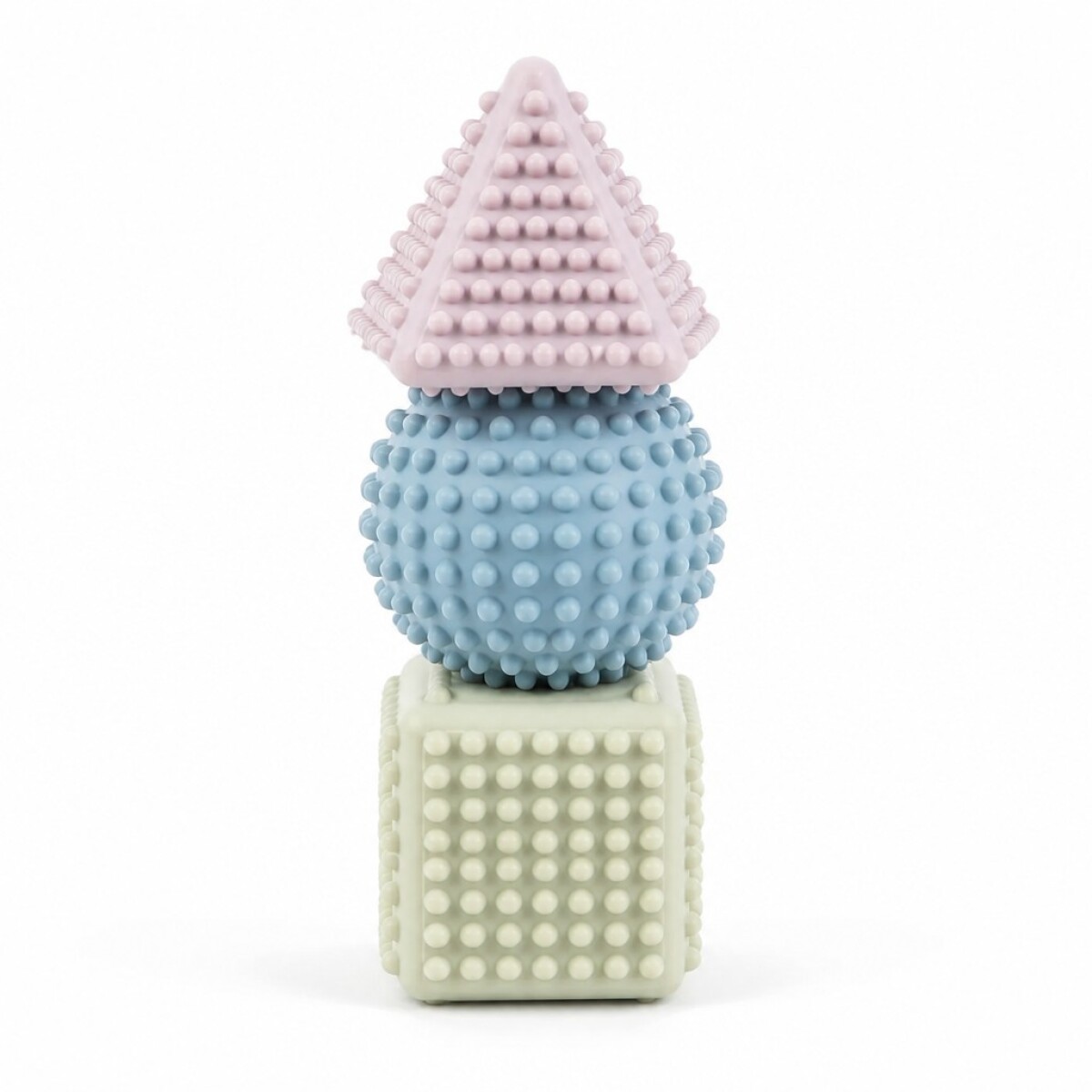 Set 3 juguetes sensoriales texturas y relieve - surtido celeste 