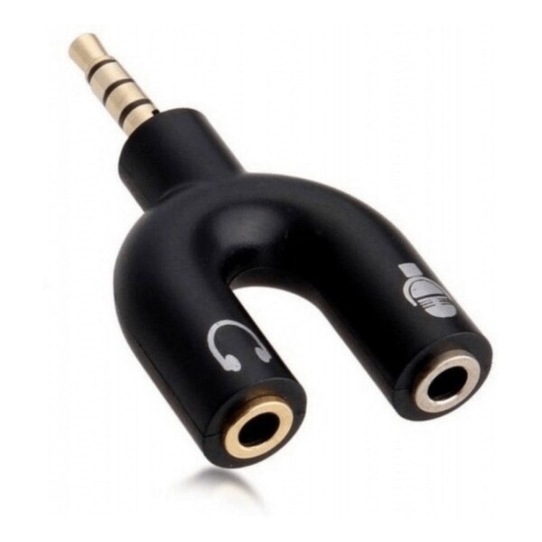 Adaptador De Audio 3.5mm Para Auriculares Y Micrófono Adaptador De Audio 3.5mm Para Auriculares Y Micrófono