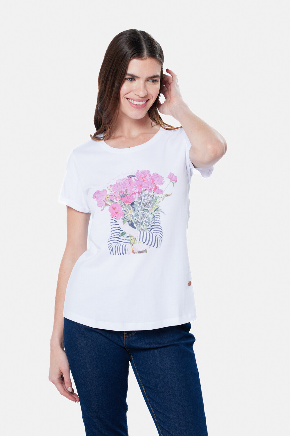 REMERA ESTAMPADA Blanco