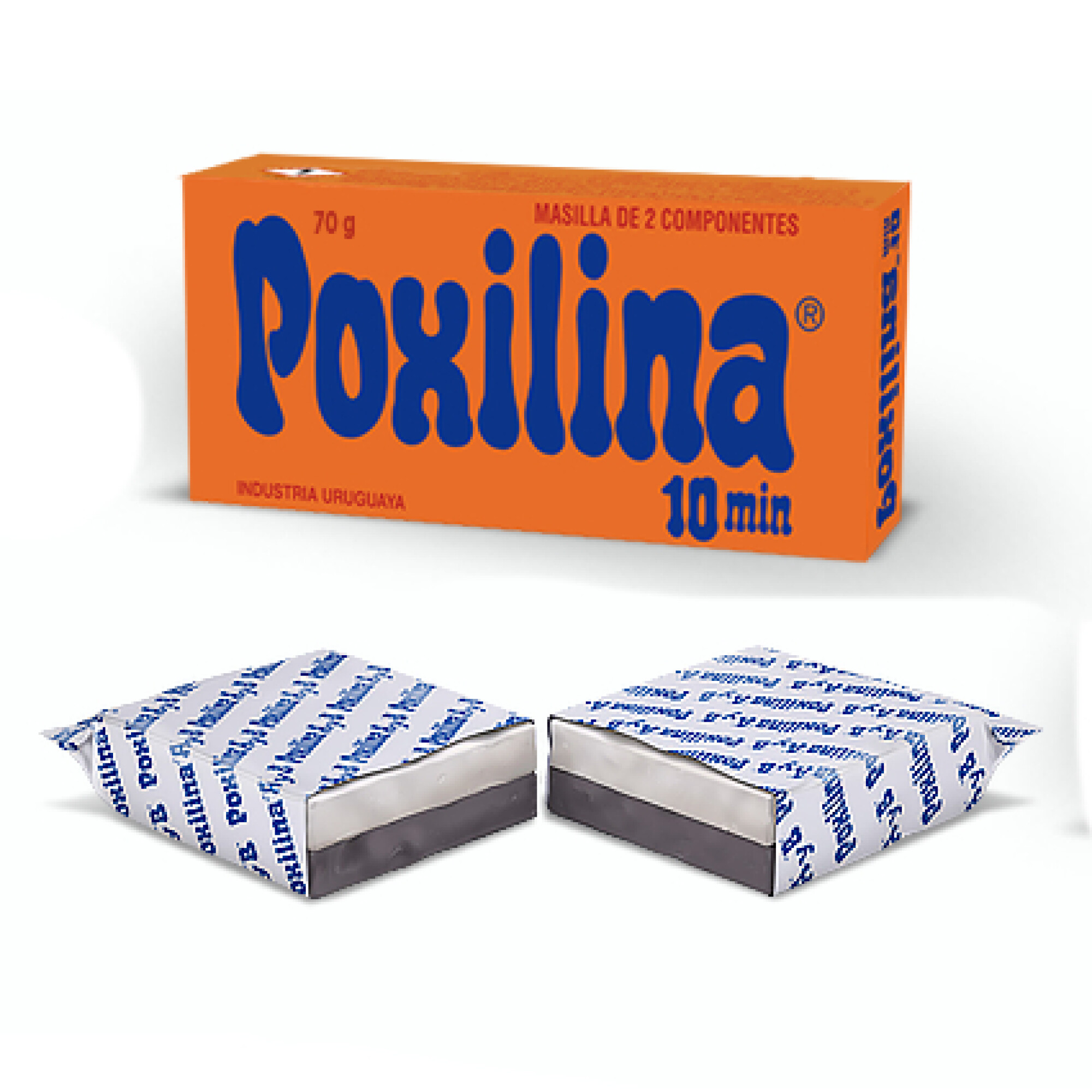 Masilla Epoxi 2 componentes POXILINA 70 gr.