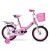 Bicicleta infantil Shengdi Rodado 14 Canasto Parrilla Hadas Rosa 2
