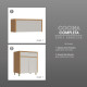 JUEGO MODULAR PARA COCINA INCLUYE AEREO Y BAJO MESADA GAMAS DE BEIGE