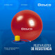 Pelota 65 Cm Pilates Yoga Bosco Gimnasia + Inflador De Pie Rojo