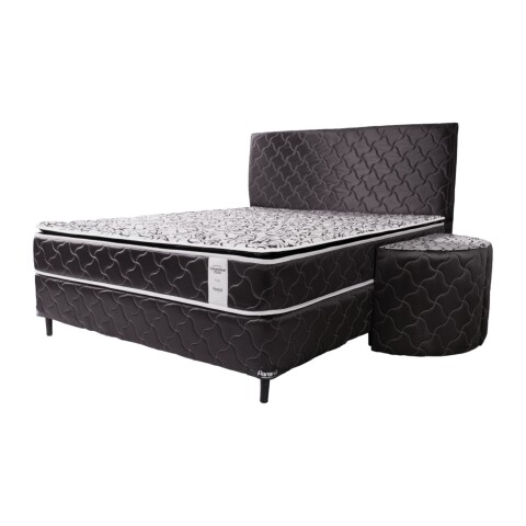 Juego Completo Parana Neo Convencional 140 X 190 Cm Negro