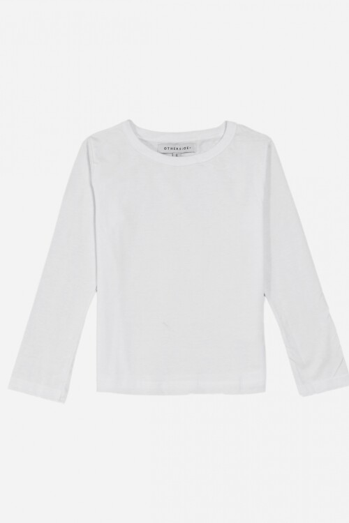 Camiseta manga larga BLANCO