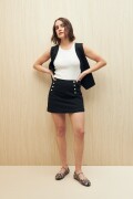 FALDA GRETA Negro