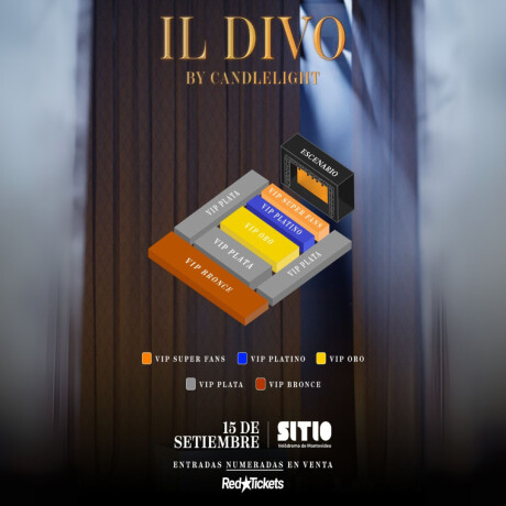 Il Divo en Sitio Vip Oro (E Y F)