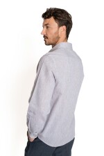 Camisa Lino-Cotton Guarnieri GRIS