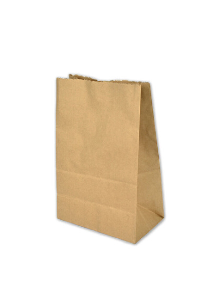 Bolsa sin asa 22x13x35 cm. kraft - MADERA 
