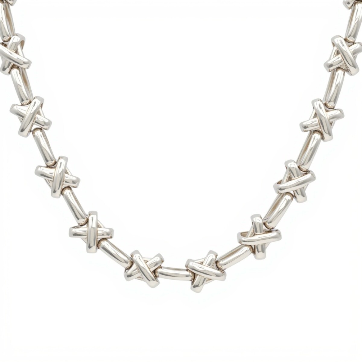 Cadena Cruces-Plata 925-Sin Piedra-CD3225 - sinpiedra 