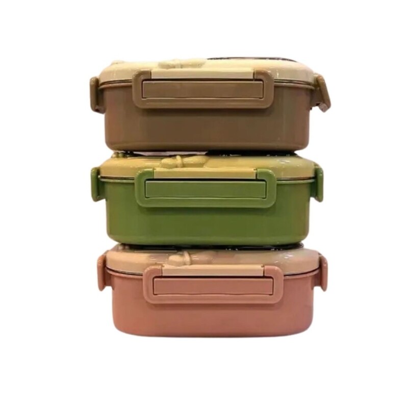 MERENDERO CON 2 DIVISIONES/CUBIERTOS LUNCHBOX MERENDERO CON 2 DIVISIONES/CUBIERTOS LUNCHBOX