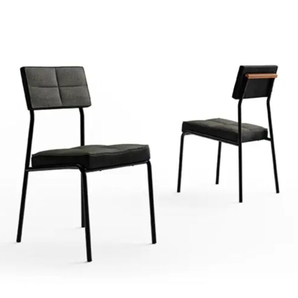 JUEGO DE COMEDOR MESA RECTANGULAR + 6 SILLAS - NOGAL/NEGRO JUEGO DE COMEDOR MESA RECTANGULAR + 6 SILLAS - NOGAL/NEGRO