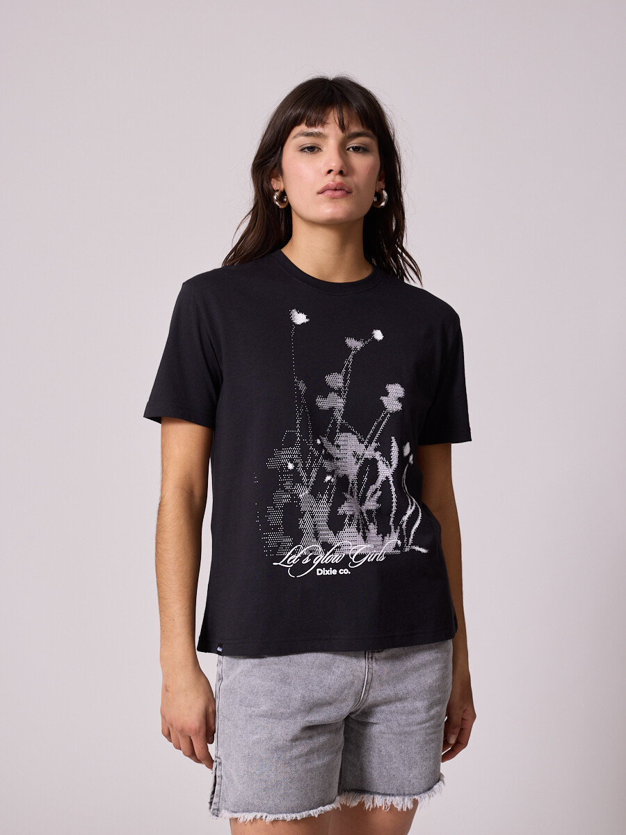 T-SHIRT CRUMI DIXIE Negro