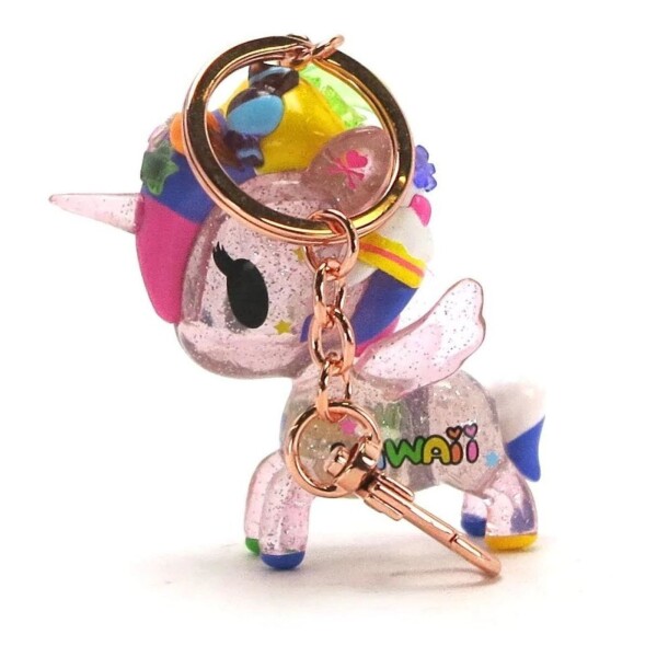 Llavero Tokidoki Tokimeki Unicornio Brillantina Figura Llavero Tokidoki Tokimeki Unicornio Brillantina Figura