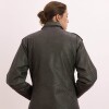 Campera Worn Biker Marron