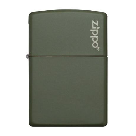 Encendedor Zippo Classic Verde mate con logo - 221ZL Encendedor Zippo Classic Verde mate con logo - 221ZL