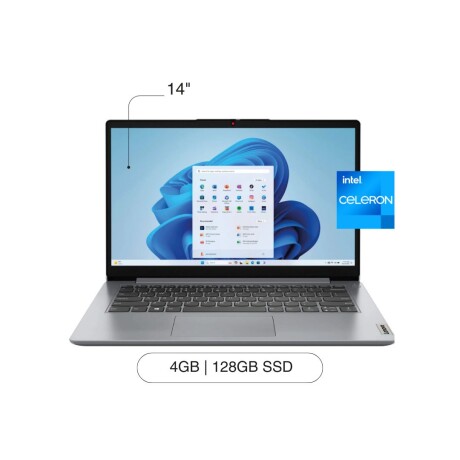 OUTLET - Notebook LENOVO Ideapad 1 14' HD 128GB SSD / 4GB RAM N4020 W11 OUTLET - Notebook LENOVO Ideapad 1 14' HD 128GB SSD / 4GB RAM N4020 W11