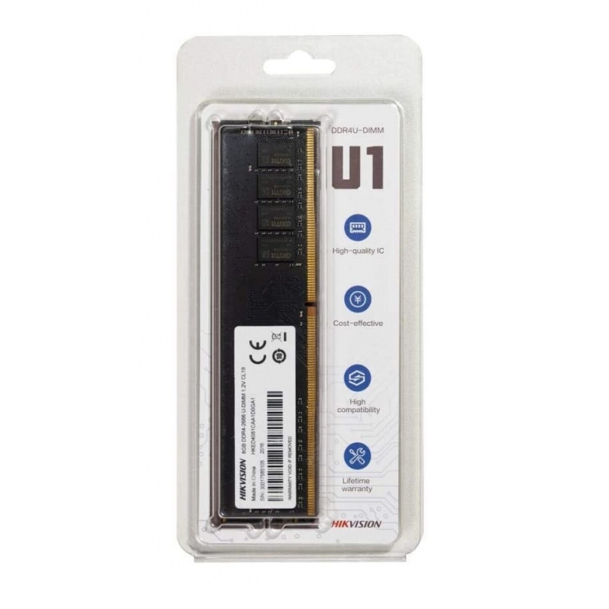 Memoria Hikvision DDR4 2666MHZ 4GB 