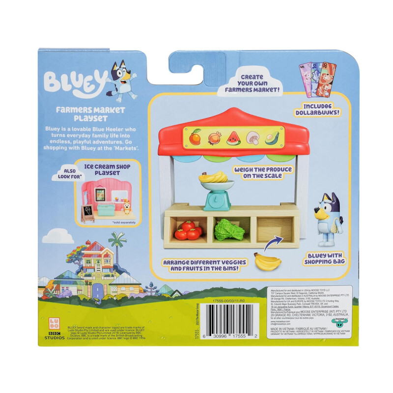 Bluey Mini Mercado Bluey Bluey Mini Mercado Bluey