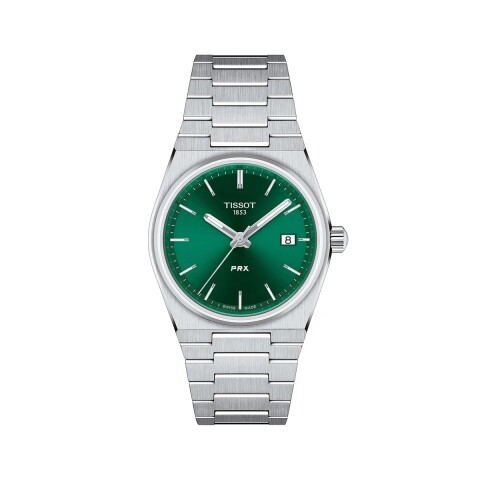 Reloj Tissot PRX 35mm T1372101108100 esfera verde Reloj Tissot Prx 35mm T1372101108100 Esfera Verde