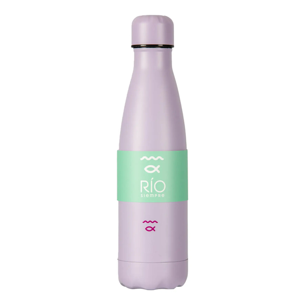 Botella Rio Acero Inox Tapa Rosca - Lila 