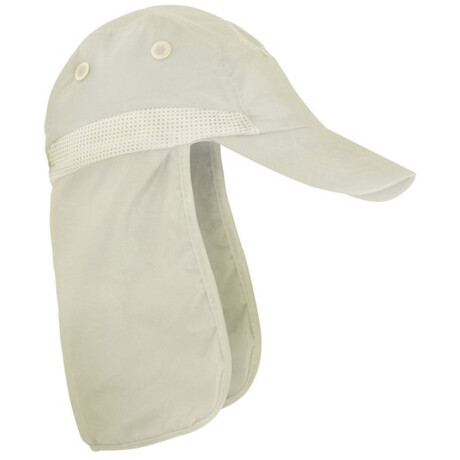 Gorro de Explorador con Cubrenuca Arye Blanco