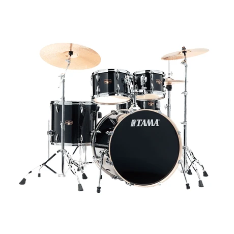 Batería Tama Imperialstar Ip52h6whbk Black Con Hardware Batería Tama Imperialstar Ip52h6whbk Black Con Hardware