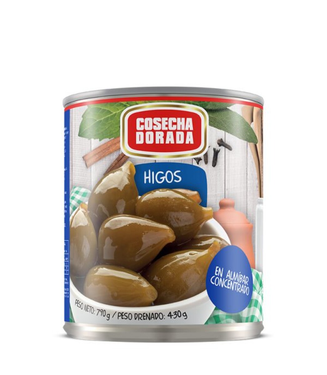 Higos en Almíbar Cosecha Dorada 830g 