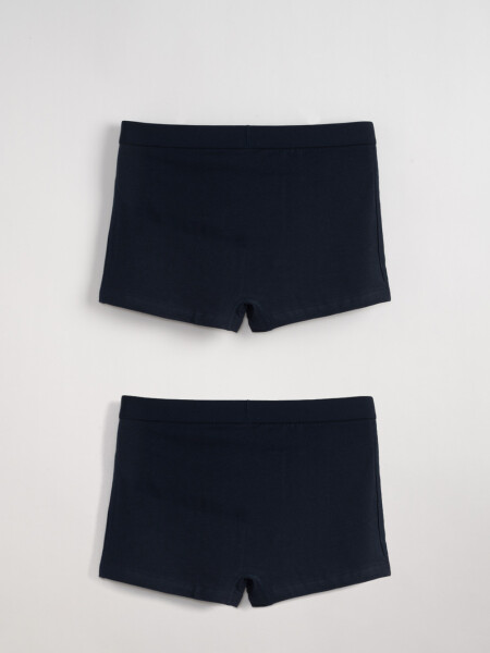 Boxer algodón corto Azul Marino