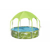 Piscina Redonda con Estr.Metalica Parasol Bestway 1688Lt Steel Pro Piscina Redonda con Estr.Metalica Parasol Bestway 1688Lt Steel Pro