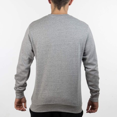 Buzo Lotto Training Hombre Cuello Redondo Gris S/C