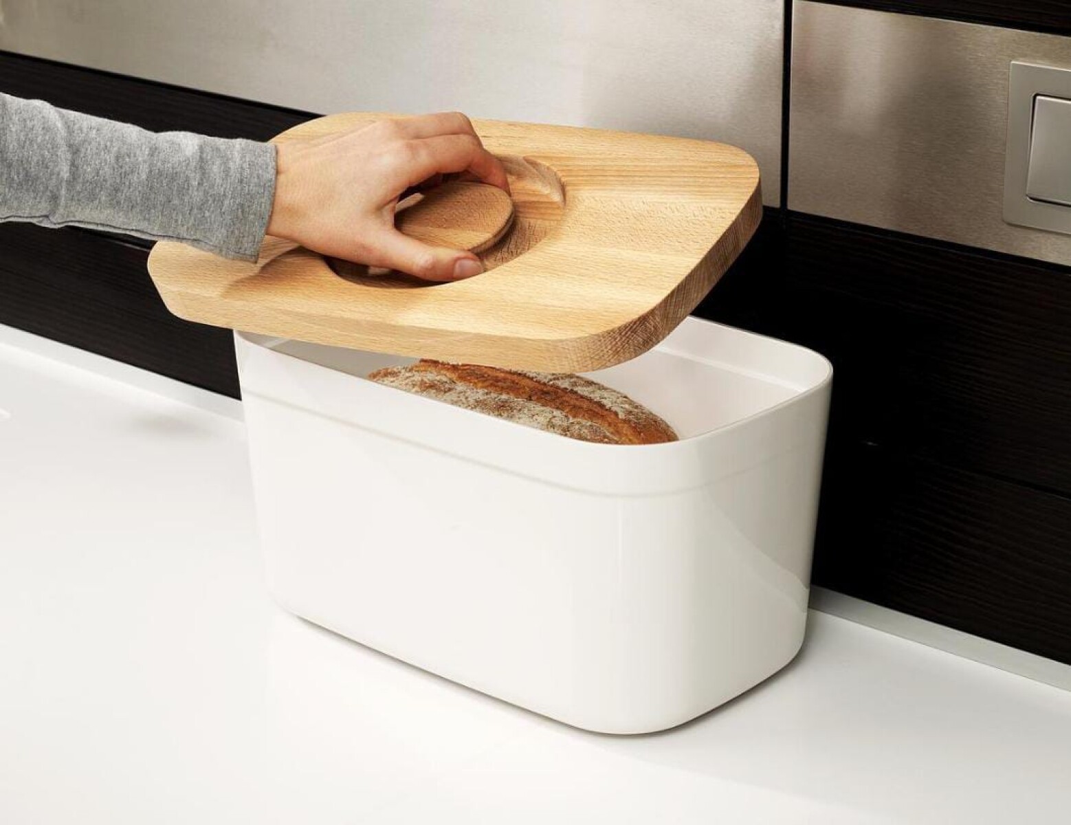 Panera con Tapa de Bambú Joseph Joseph - Preventa 