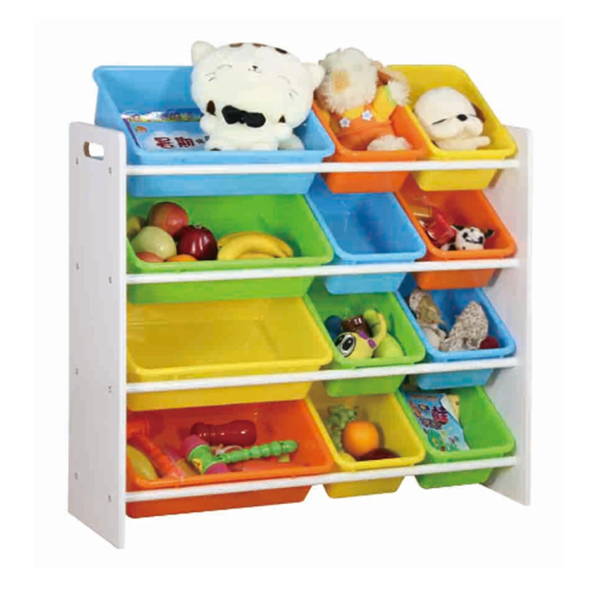 Organizador de Juguetes con Cajones Plasticos Coloridos 
