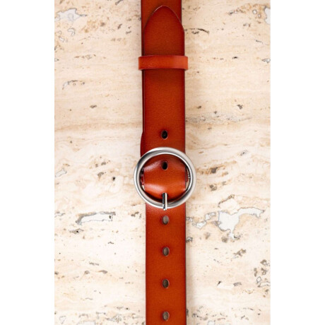 Cinto Hebilla Redonda Whisky