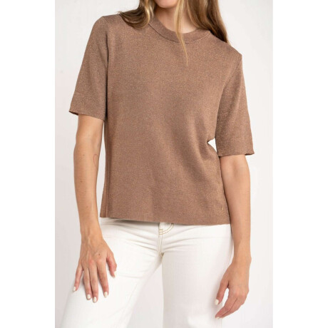 Sweater Algodon Manga Corta Arena