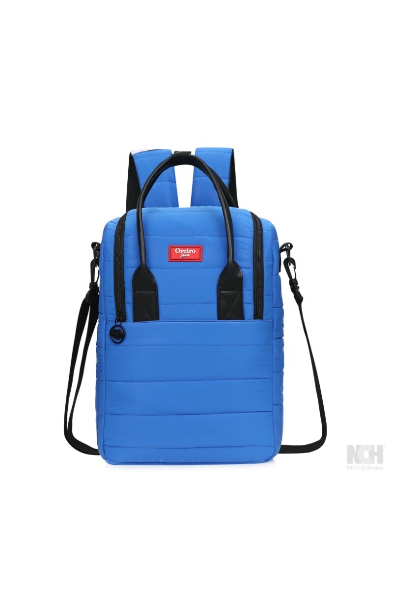 Mochila matera Las Oreiro - Azul