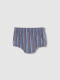 Pantalon Corto Estampado Azul Nuevo