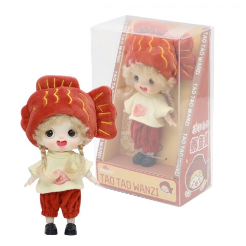 MUÑECA ARTICULADA DE 16 CM CON SOMBRERO MUÑECA ARTICULADA DE 16 CM CON SOMBRERO