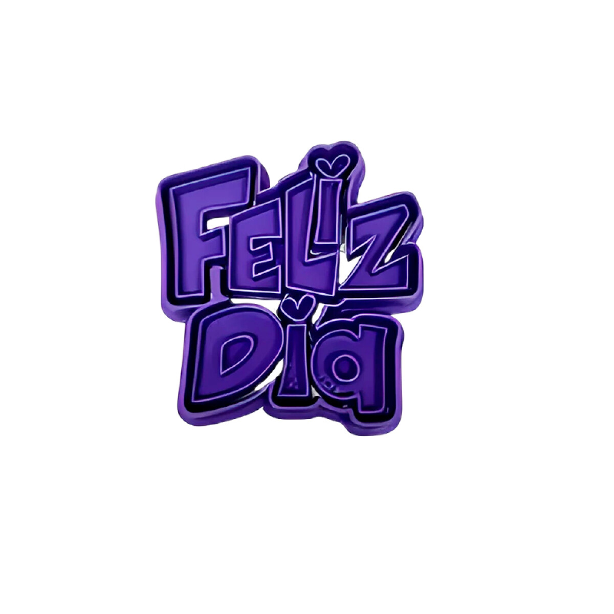 Cortante 3D Sello Feliz Día 